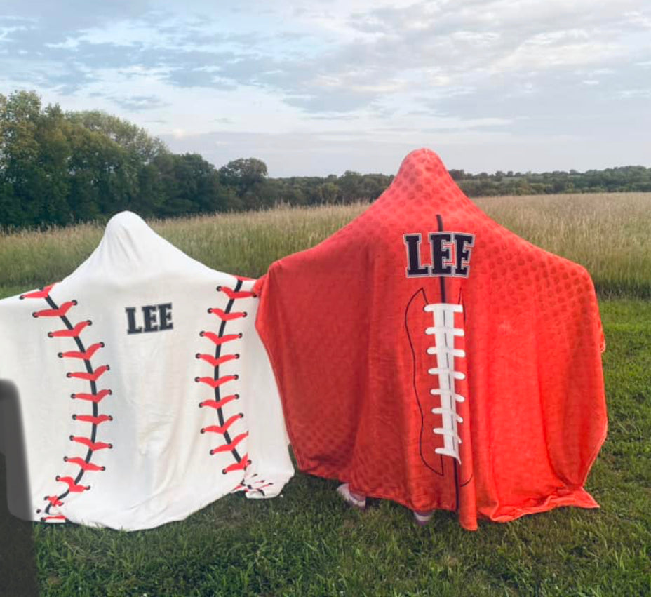 Hooded Sports Blankets