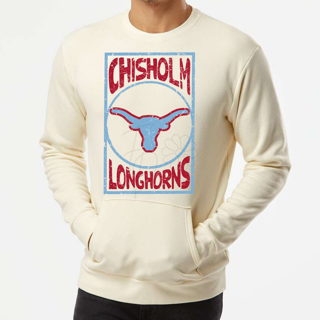 Longhorns Pocket Sweatshirt