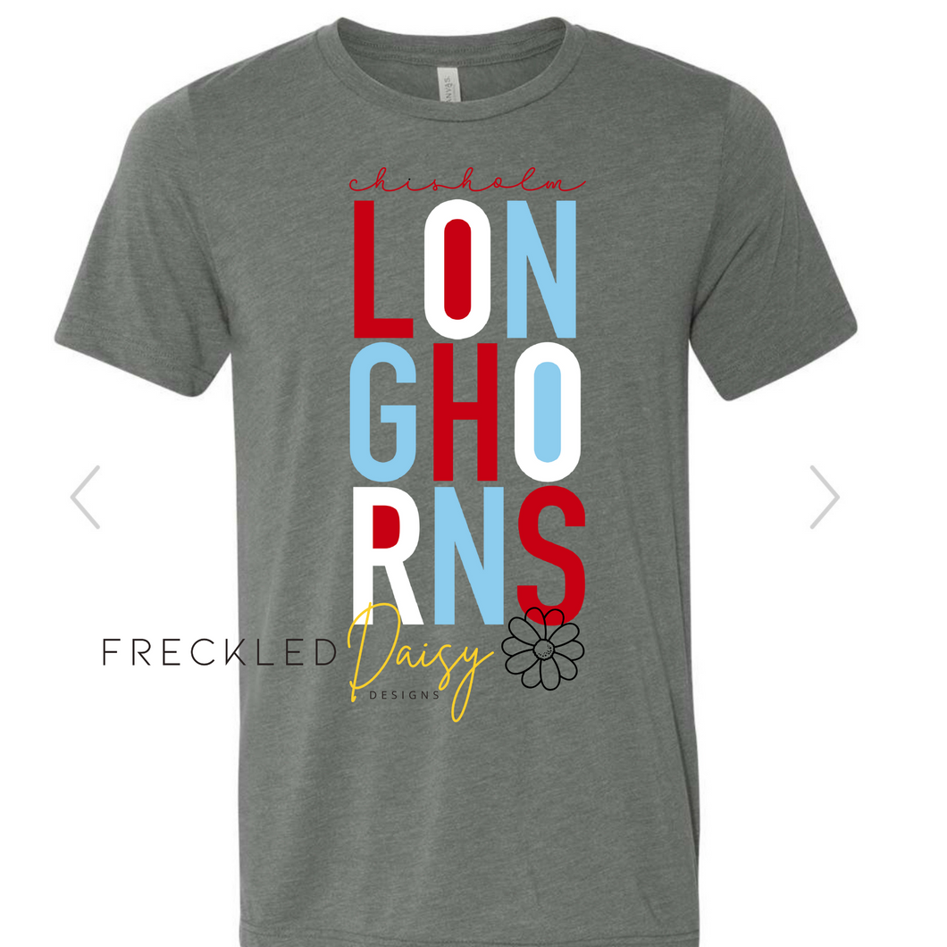 Chisholm Longhorns Youth T-Shirt