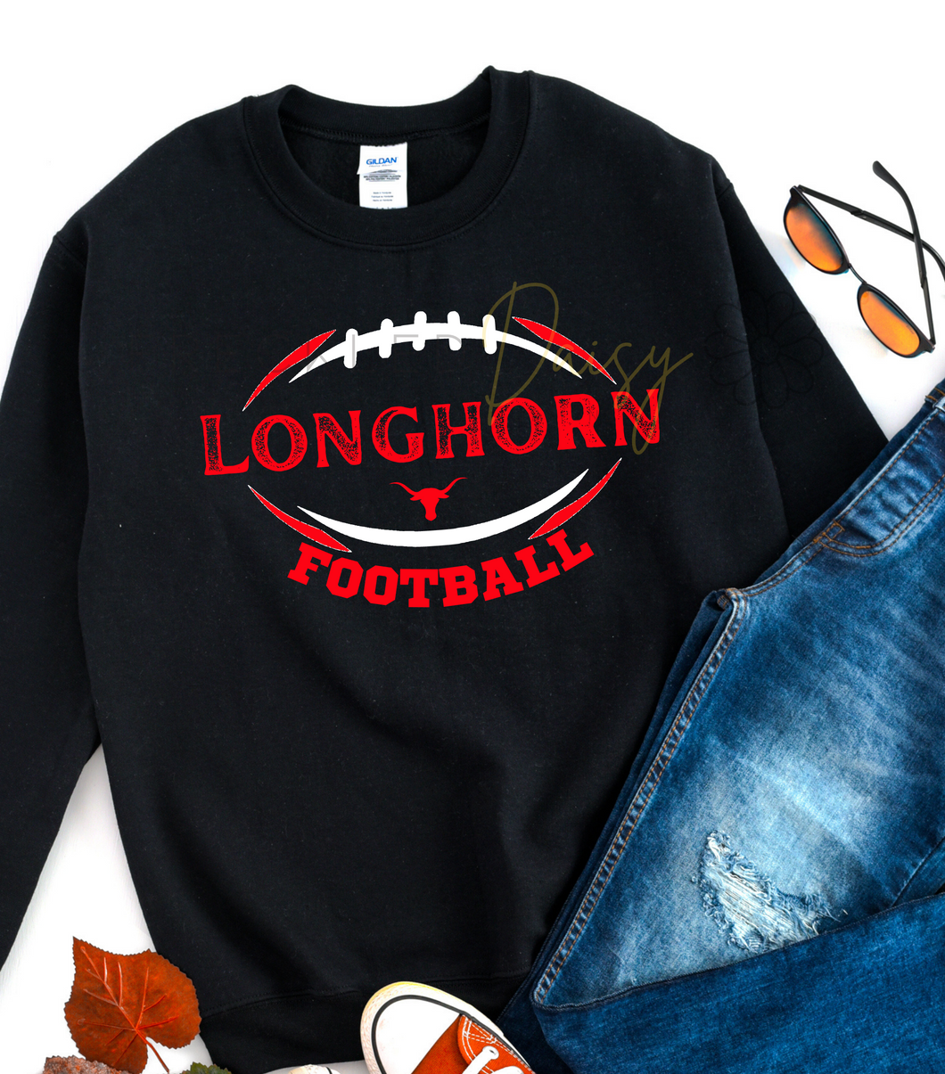 Longhorn Football Youth Sweatshirt