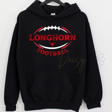 Load image into Gallery viewer, Longhorns Football Hoodie
