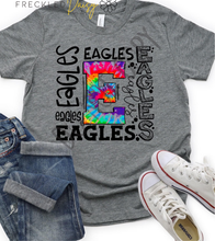 Load image into Gallery viewer, Tie Dye Team T-shirt

