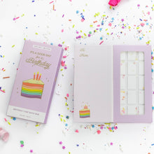 Load image into Gallery viewer, It&#39;s a good day for a birthday! Rainbow Bath Bar
