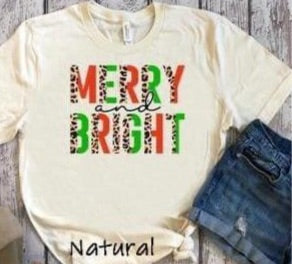 Merry & Bright (red and Green)