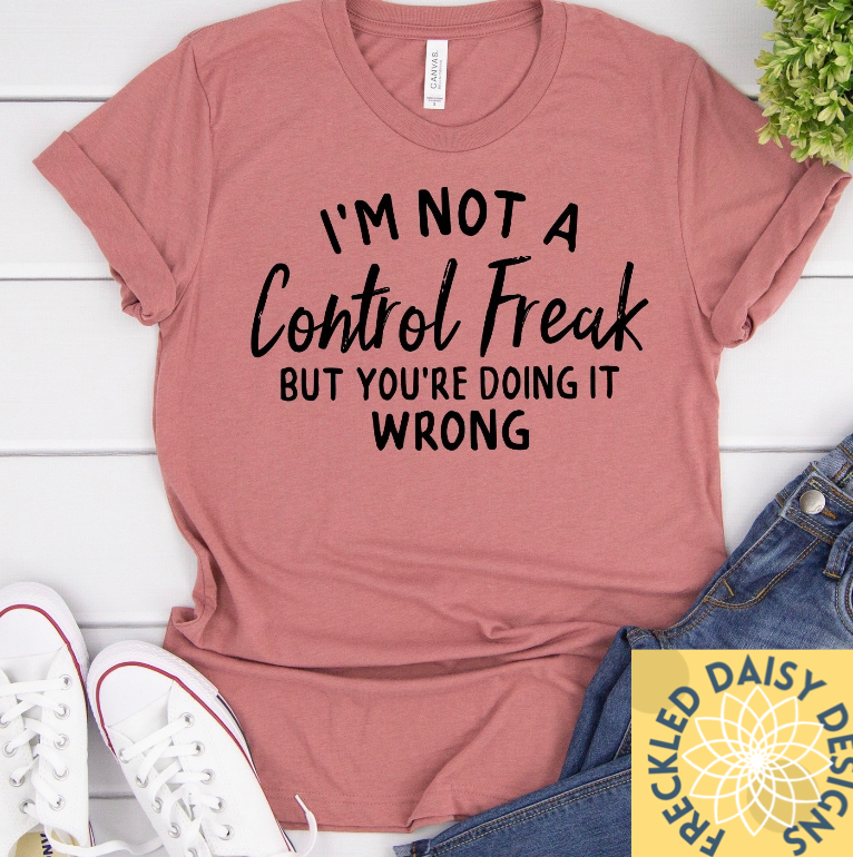 Not a control freak